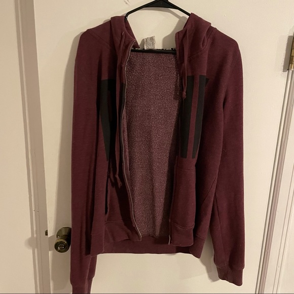 Maroon Victoria Secret Pink Zip Jacket - Picture 7 of 7